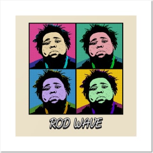 Rod Wave 80s Pop Art Style Posters and Art